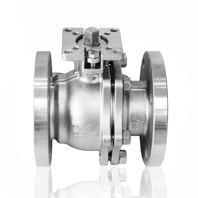 Stainless steel American standard high platform ball valve