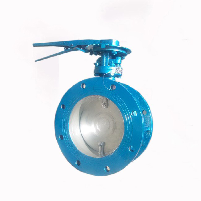 Manual flange butterfly valve